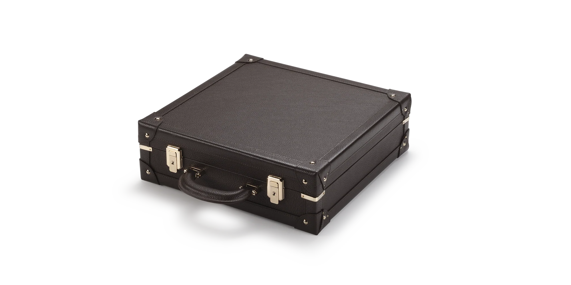 Genuine Leather Twenty-four Frame Trunk - Image 3